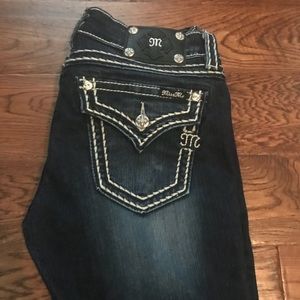 Miss Me signature boot jeans size 31